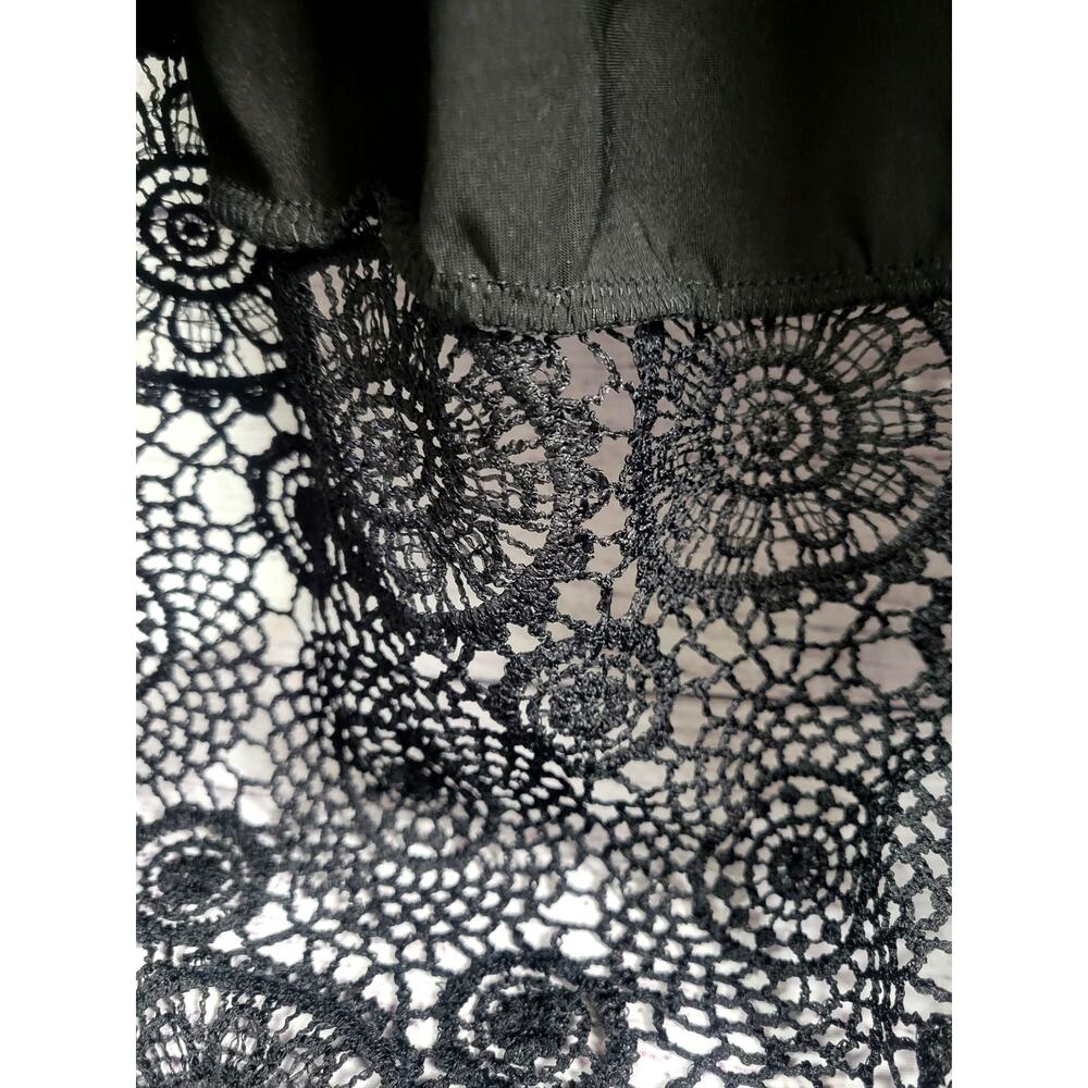 Plus Size Elegant Fitted Whimsigoth Witchcore Witchy Fairy Round Neck Dress NWOT - Picture 4 of 9